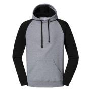 Jerzees Colours Heren colour block nublend raglan hoodie