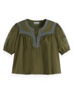 Scotch & Soda Blouse lange mouw 180291