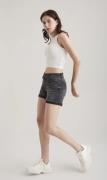 C.O.J. Denim Coj short emma coal black