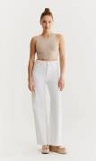 C.O.J. Denim Coj maria wide leg white