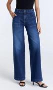 C.O.J. Denim Coj wide leg lulu dark blue