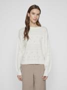 Vila Viril l/s o-neck pointelle knit top