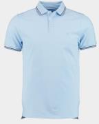 Bos Bright Blue Polo korte mouw jesse polo contrast collar 24108je24bo...