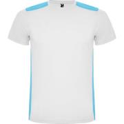 Roly Unisex detroit sport t-shirt met korte mouwen voor volwassenen