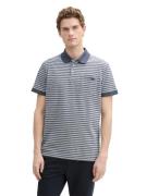 Tom Tailor Fine striped pique polo