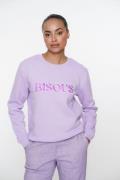 Geisha sweater with application 42850-24 380 purple