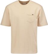 No Excess T-shirt korte mouw ronde hals jacuard cement