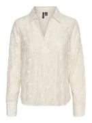 Vero Moda vmkane ls shirt wvn 10321955 birch