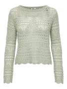 Jacqueline de Yong sun lay l/s boatneck pullov. knt 15287384 desert sa...