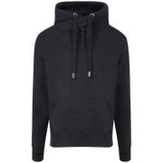 Awdis Unisex heather pullover hoodie met kruishals voor volwassenen