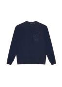 Antony Morato Trui sweatshirt w23 press marine bla