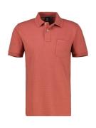 Lerros Heren polo 25332061 331 earth red