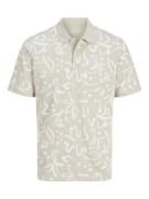 Jack & Jones Jjjeff monochrome aop polo ss