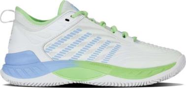 K-Swiss hypercourt supreme 2 clay tennisschoenen gravel dames wit-blau...
