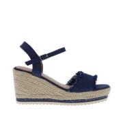 Ella Cruz Weqar espadrille jeans | dames | maat: | canvas