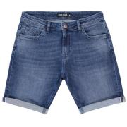 Cars Hunter short stone used blue denim