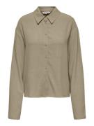 Only Onlsolvi ls linen bl shirt cc pnt taupe