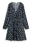Scotch & Soda 172813 5642 scotch and soda elasticated waist mini dress...