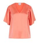 Dante 6 D6 arvi satin butterfly sleeve top