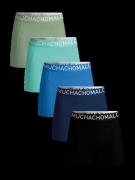 Muchachomalo Men 5-pack light cotton solid heren boxers -