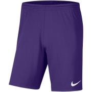 Nike Gebreide park iii korte broek voor kinderen/kinderen
