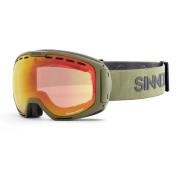 Sinner *mohawk+mt mos grn-dl or sintrast v skibril limoen-zwart
