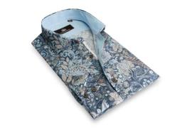 Circle of Gentlemen Menno allover print overhemd met contrastdetails 1...
