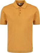 No Excess Pullover short sleeve polo button s yellow