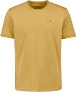 No Excess T-shirt crewneck slub yellow