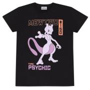 Pokemon Unisex volwassen mewtwo t-shirt