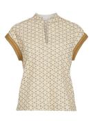 Vila visumira v-neck cp top 14106196 birch