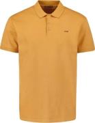 No Excess Polo pique solid stretch yellow