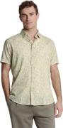 No Excess Shirt short sleeve allover printed yellow