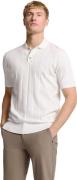 No Excess Pullover short sleeve polo button s offwhite