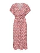 Only onlzilla adele life ss long dress w 15357778 equestrian red