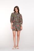 Geisha short 51413-20 720 sand/green/blue