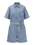Jack & Jones Jxdora nara ss denim playsuit dnm