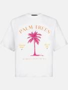 Ydence short palm trees 10014 off-white