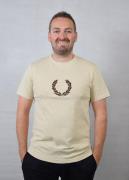 Fred Perry Textured laurel wreath t-shirt