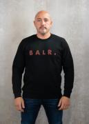BALR. . monogram embro regular fit crewneck