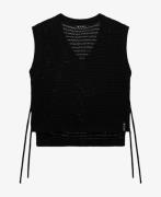 Olaf Hussein W200702 open knit ve