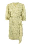 Aaiko dress florica fringe pes 482 140425 darkcitrus