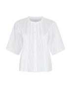 Moss Copenhagen ethelyn 2/4 shirt 19015 bright white