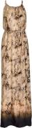 Minus Msmilena maxi dress sand-gray print