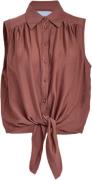 Minus Msseria sleveless shirt smoked paprika