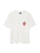 Vero Moda vmberta mette ss top box jrs 10328168 strawberry