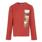 Regatta Kinderen/kinderen wenbie iii foto split t-shirt met lange mouw...