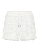Vero Moda Vmhoney lace shorts off-white
