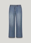 Summum 4s2791-5188 palazzo pants linen cotton denim