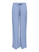 Only Onlsolvi mw linen bl string pant cc licht